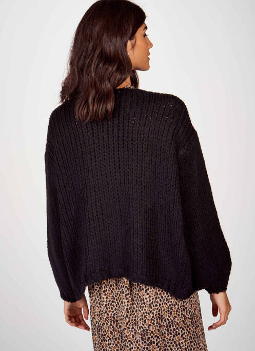 Vestă cu mâneci lungi negru BELLITA femeie