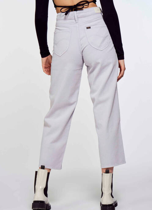 Blugi cu croială largă violet LEE femeie