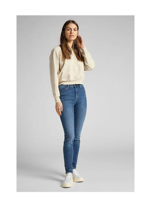 Blugi skinny albastru LEE femeie