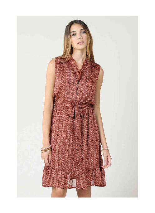 Rochie scurtă portocaliu MOLLY BRACKEN femeie