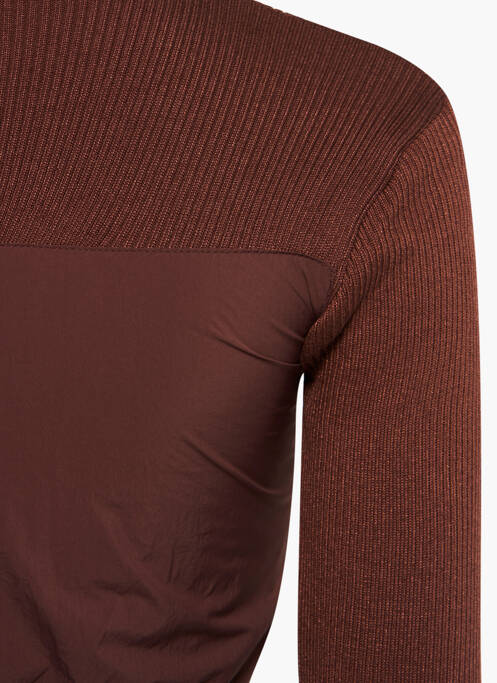 Vestă cu mâneci lungi maro DAISY STREET femeie