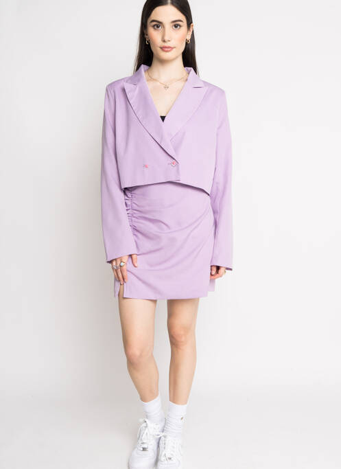 Fustă scurtă violet DAISY STREET femeie