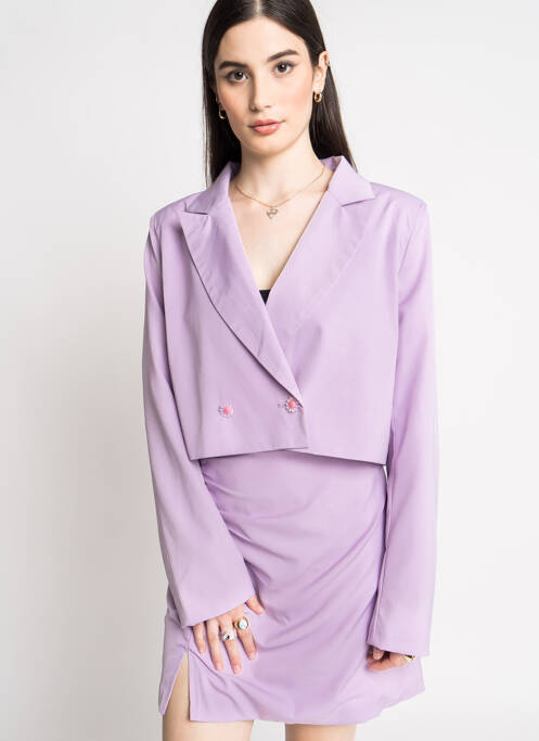 Fustă scurtă violet DAISY STREET femeie