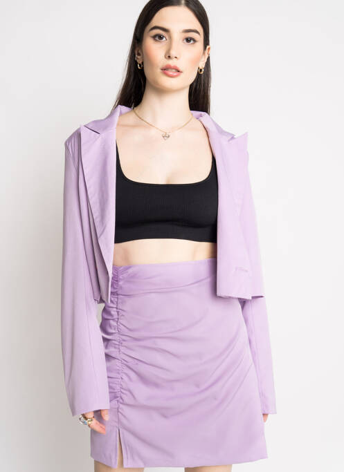 Fustă scurtă violet DAISY STREET femeie