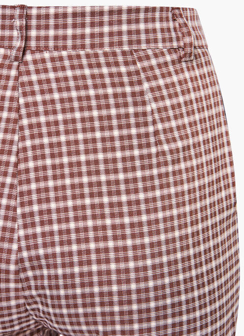 Pantalon larg maro DAISY STREET femeie