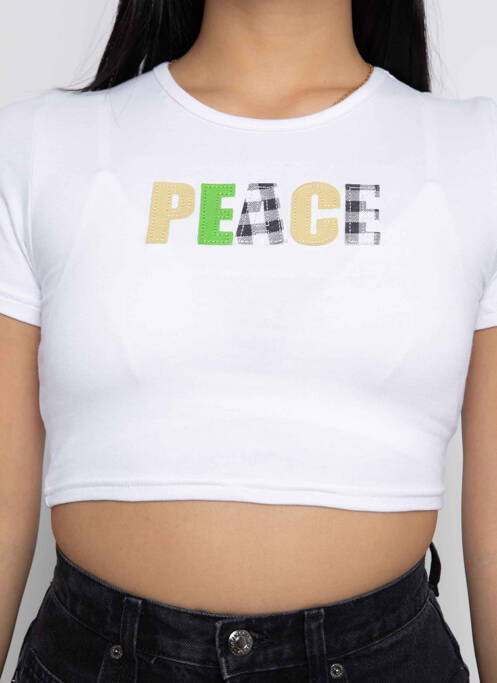 Tricou alb DAISY STREET femeie