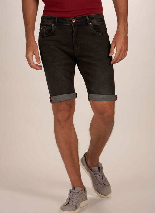 Șort negru PETROL INDUSTRIES bărbat