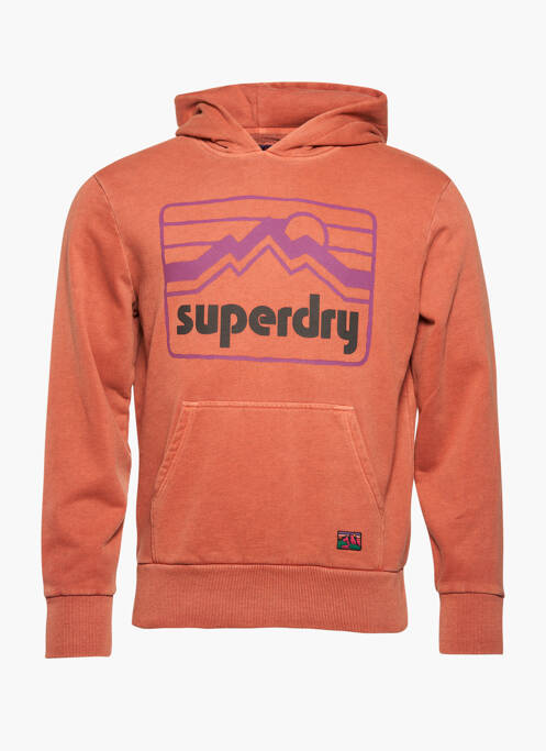 Hanorac cu glugă portocaliu SUPERDRY bărbat