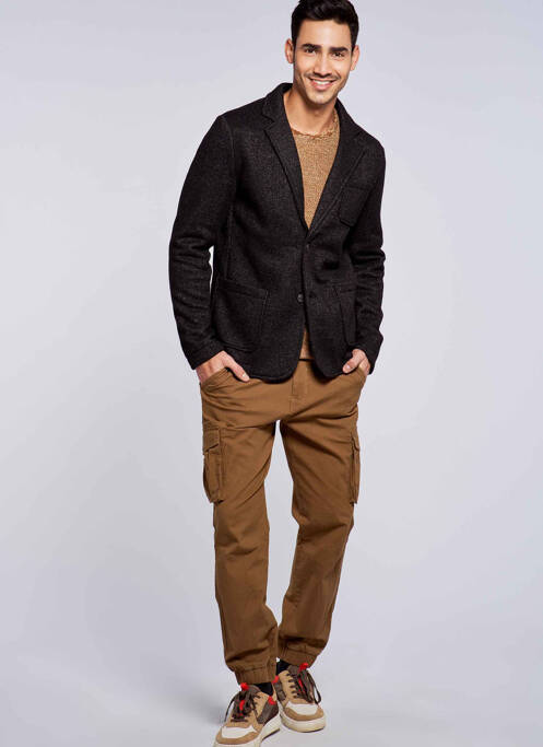 Sacou negru PETROL INDUSTRIES bărbat