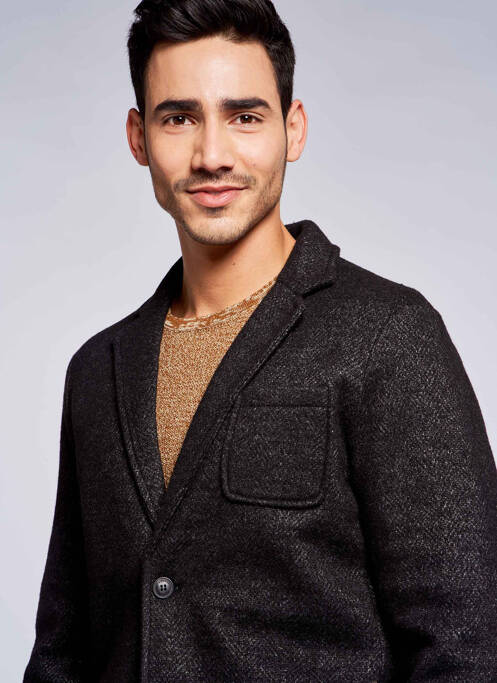 Sacou negru PETROL INDUSTRIES bărbat