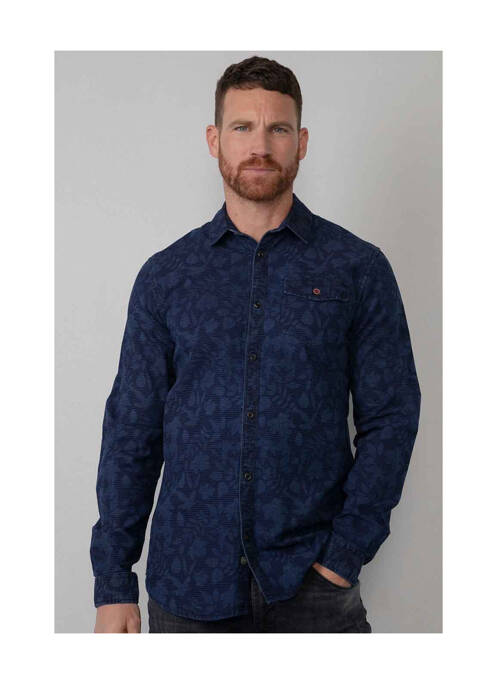 Cămașă cu mâneci lungi albastru PETROL INDUSTRIES bărbat