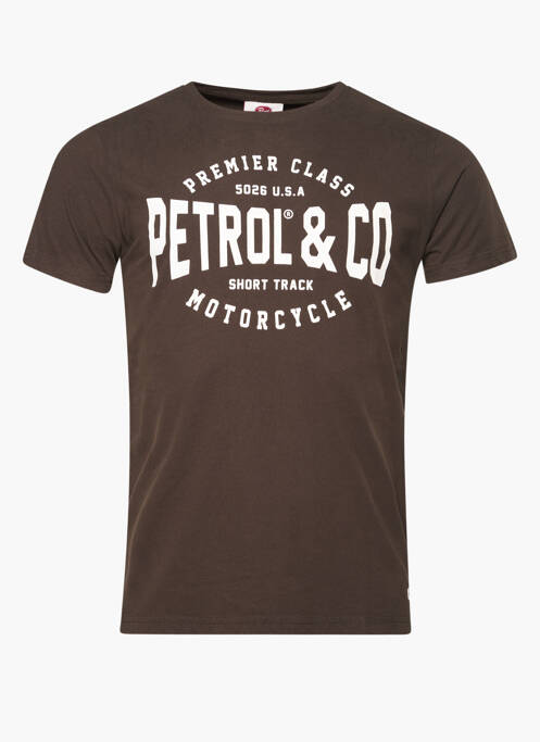 Tricou gri PETROL INDUSTRIES bărbat