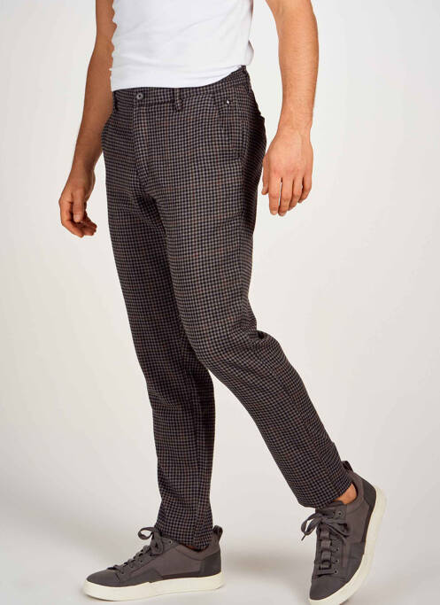 Pantalon chino maro HAZE&FINN bărbat