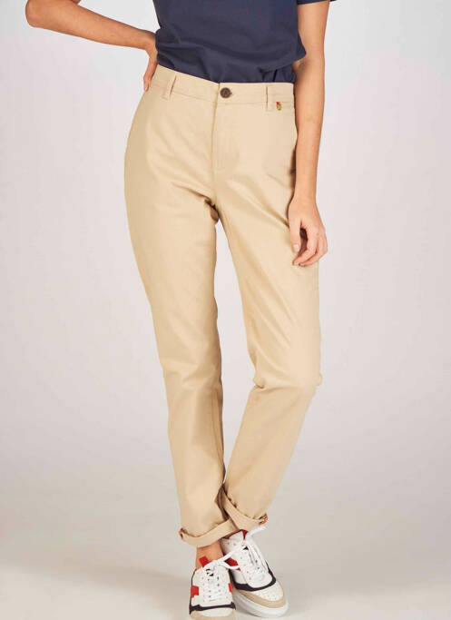 Pantalon chino bej LE FABULEUX MARCEL DE BRUXELLES femeie