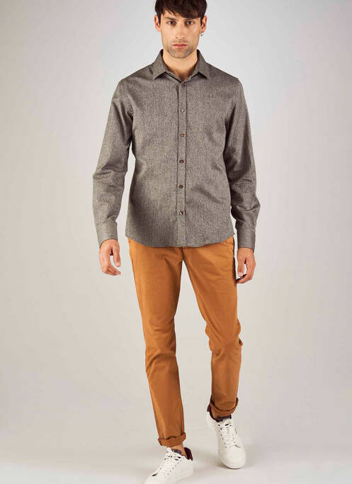 Pantalon chino maro LE FABULEUX MARCEL DE BRUXELLES bărbat