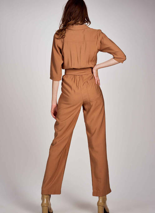 Salopetă-pantalon bej LE FABULEUX MARCEL DE BRUXELLES femeie