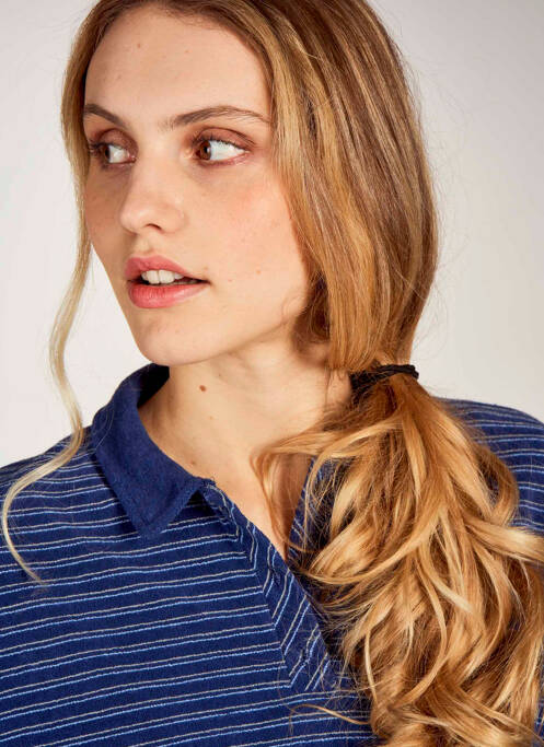 Polo albastru LE FABULEUX MARCEL DE BRUXELLES femeie