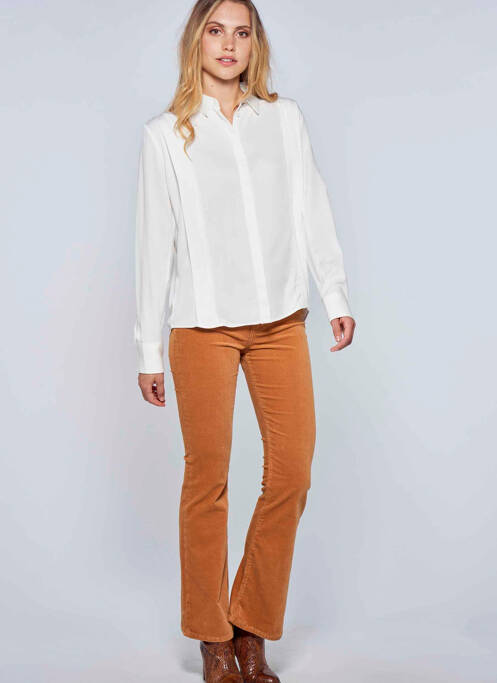 Pantalon evazat maro LE FABULEUX MARCEL DE BRUXELLES femeie