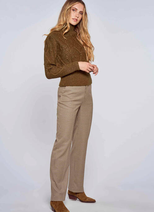 Pantalon chino albastru LE FABULEUX MARCEL DE BRUXELLES femeie