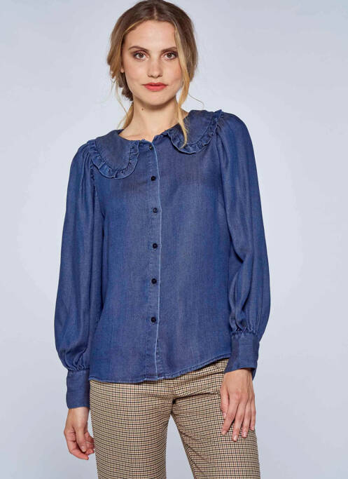 Cămașă albastru LE FABULEUX MARCEL DE BRUXELLES femme