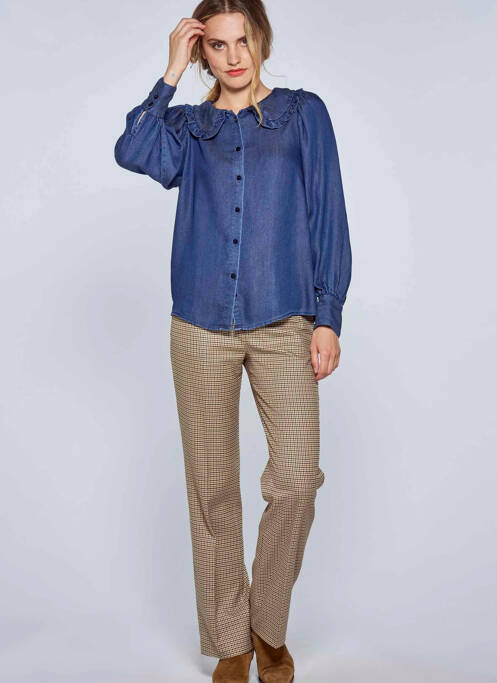 Cămașă albastru LE FABULEUX MARCEL DE BRUXELLES femme