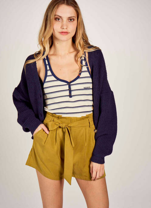 Vestă cu mâneci lungi albastru LE FABULEUX MARCEL DE BRUXELLES femeie