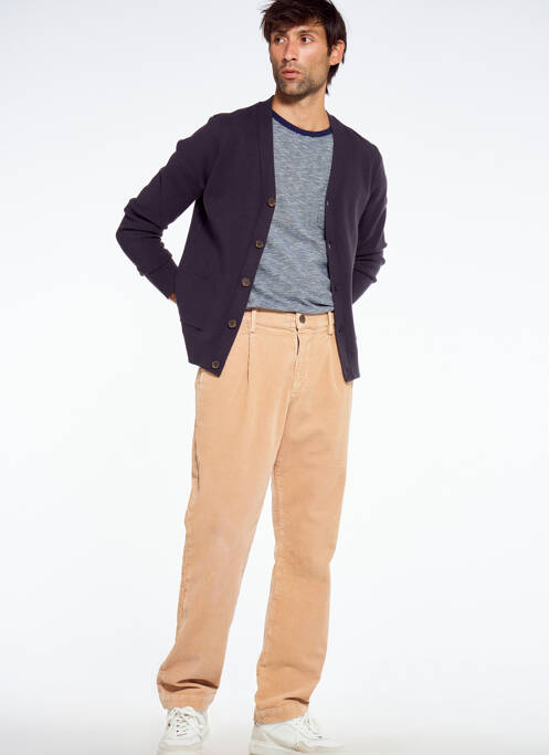 Pantalon drept bej LE FABULEUX MARCEL DE BRUXELLES bărbat