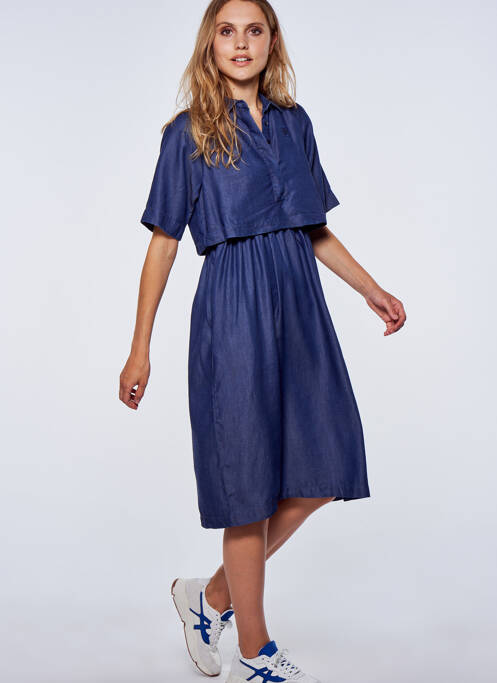 Rochie scurtă albastru LE FABULEUX MARCEL DE BRUXELLES femeie