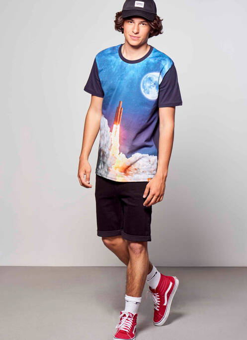 Tricou albastru MORA bărbat