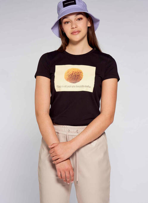 Tricou negru MORA femeie