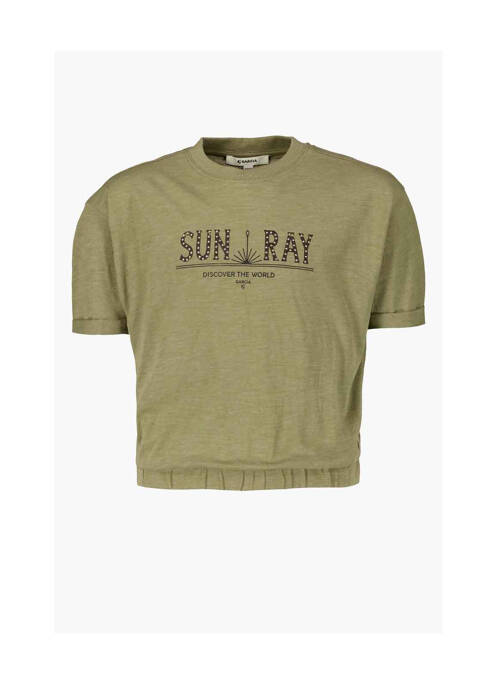 Tricou verde GARCIA fată