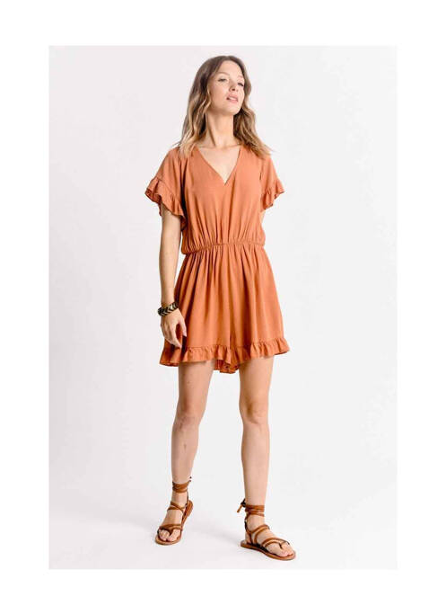 Salopetă scurtă roșu MOLLY BRACKEN femme