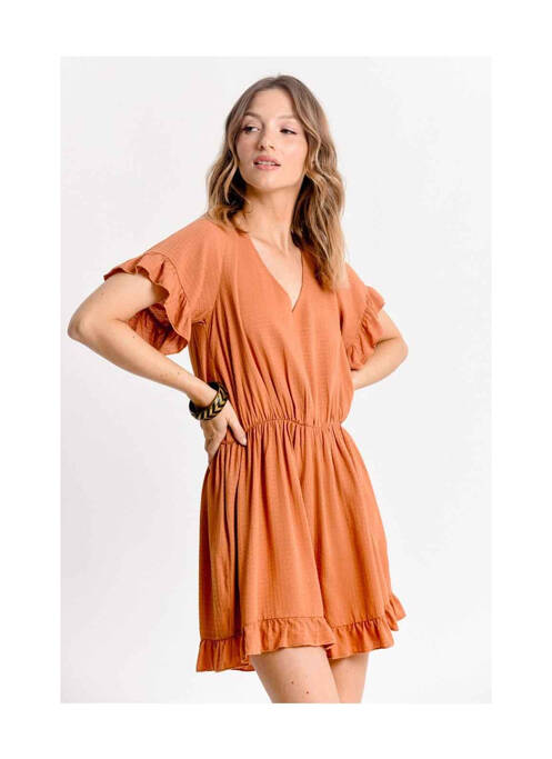 Salopetă scurtă roșu MOLLY BRACKEN femme