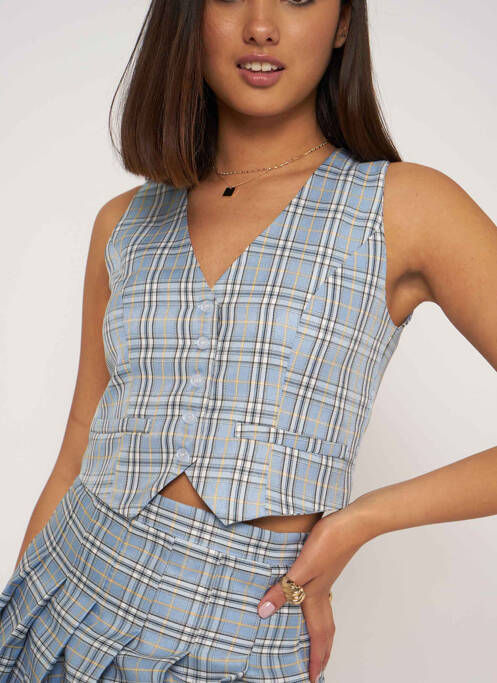 Top albastru DAISY STREET femeie