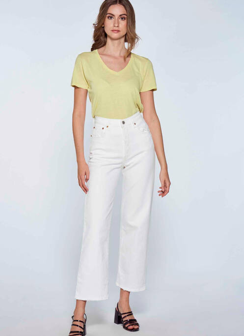 Tricou galben MEXX femeie