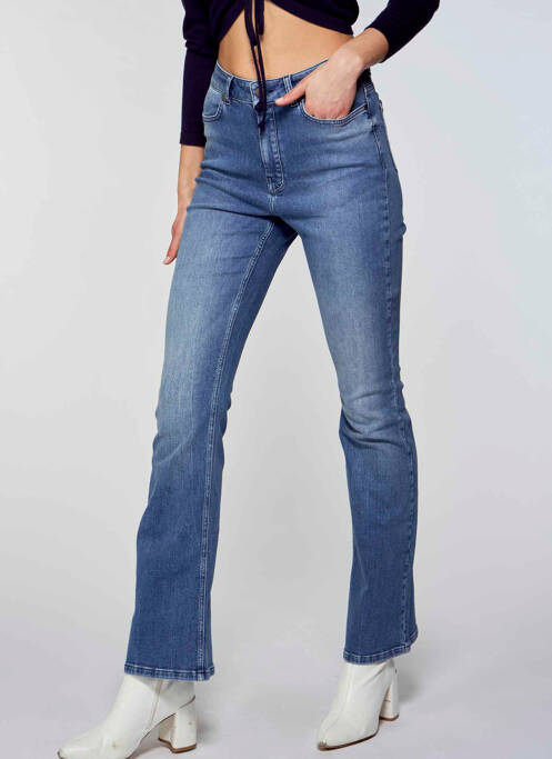 Blugi bootcut albastru OGL femeie