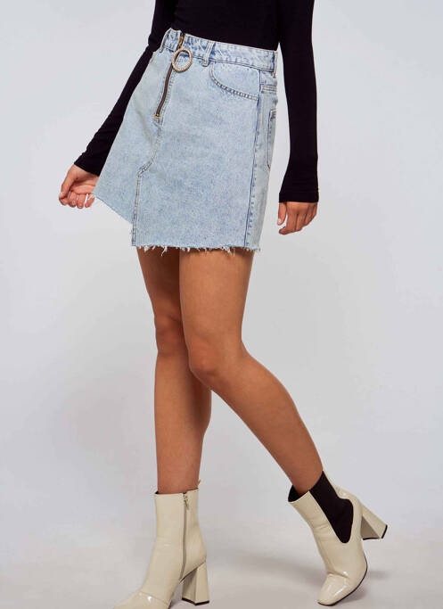 Fustă scurtă albastru OGL femeie