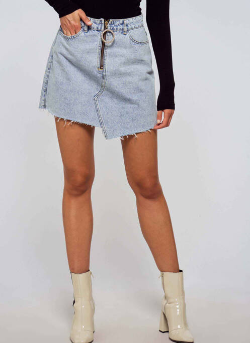 Fustă scurtă albastru OGL femeie