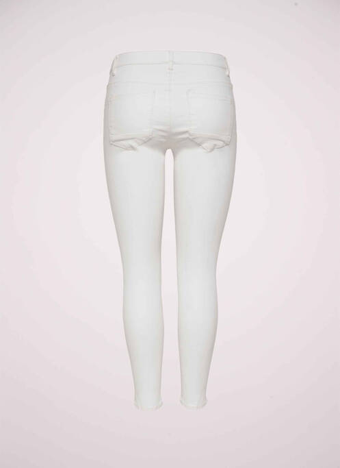 Pantalon slim alb ONLY femeie
