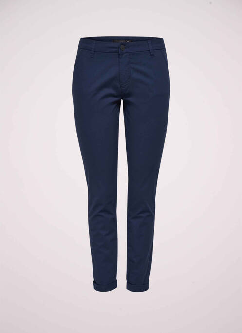 Pantalon chino albastru ONLY femeie