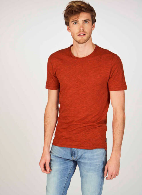 Tricou portocaliu ONLY&SONS bărbat