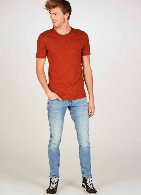 Tricou portocaliu ONLY&SONS bărbat