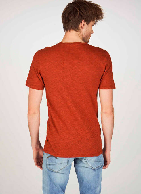 Tricou portocaliu ONLY&SONS bărbat