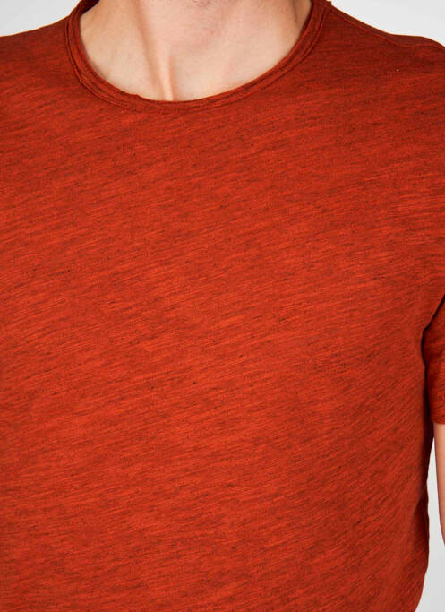 Tricou portocaliu ONLY&SONS bărbat