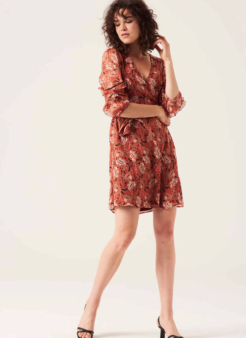 Rochie scurtă portocaliu GARCIA femeie