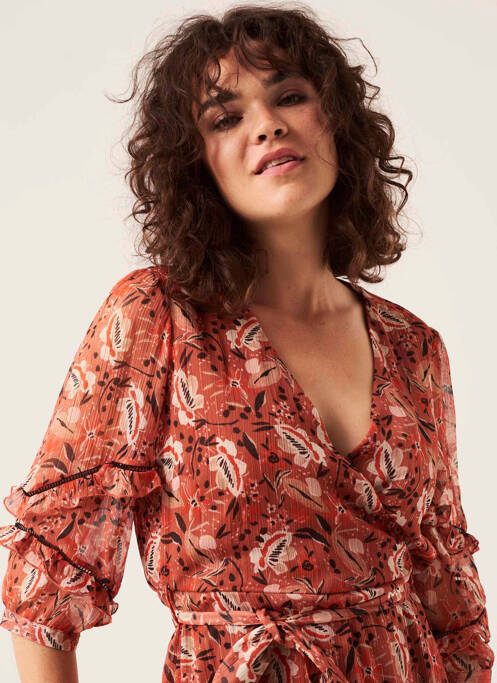 Rochie scurtă portocaliu GARCIA femeie