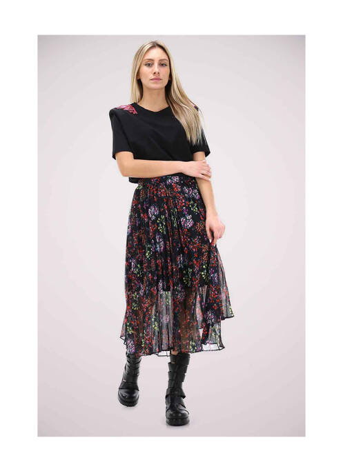 Fustă midi negru KOCCA femeie