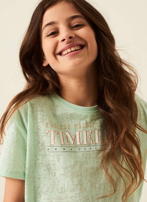 Tricou verde GARCIA fată