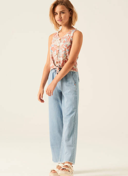 Blugi cu croială dreaptă albastru GARCIA fată