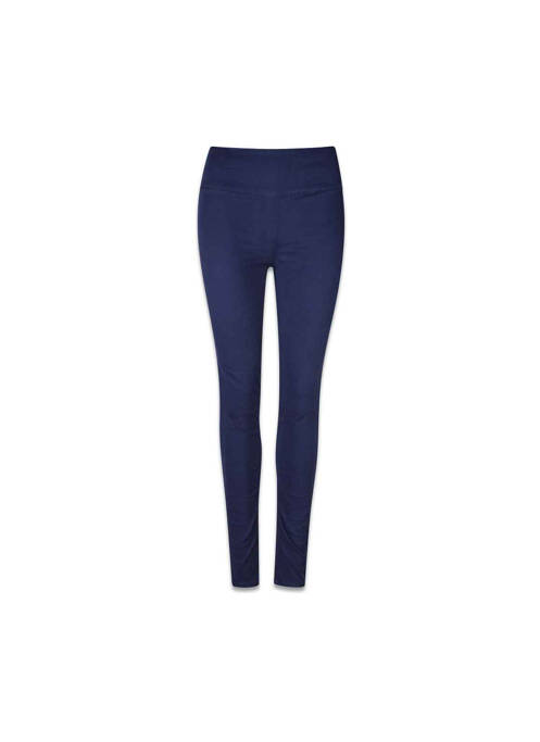 Pantalon slim albastru PIECES femeie